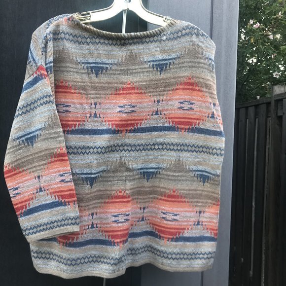 New Chaps Sweater, Multicolors - Picture 2 of 4